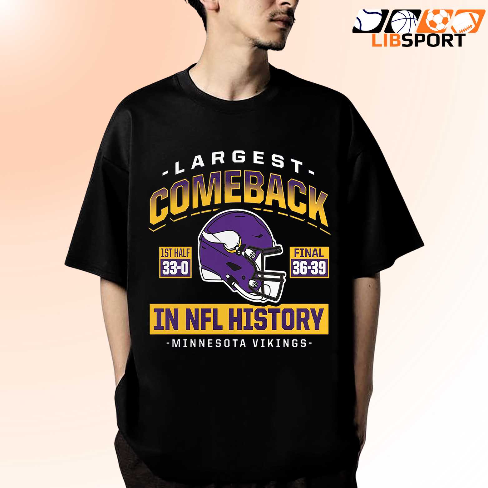 Minnesota Vikings Comeback T Shirt, Purple Nfl Football Tee, Game Day Shirt